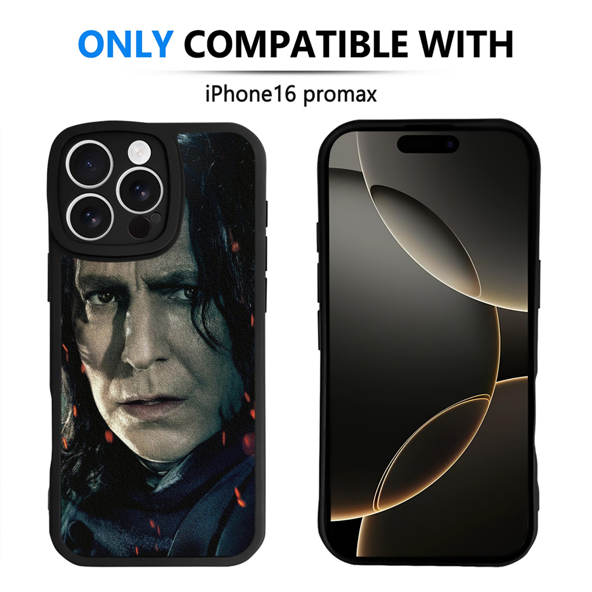 （画像用） Harry Potter ハリー・ポッターシリーズ 【iPhone 16シリーズ対応】シリコンスマホケース（レザー調） 材質：シリコン